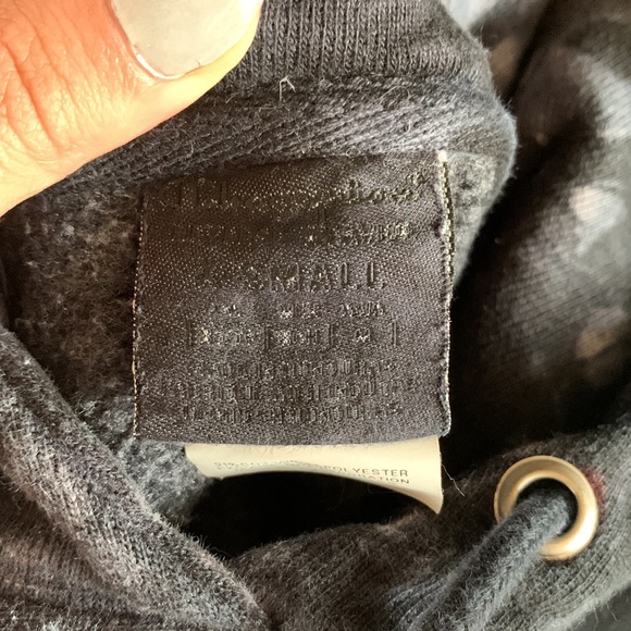 Black and white champion hoodie - Picture 3 of 3